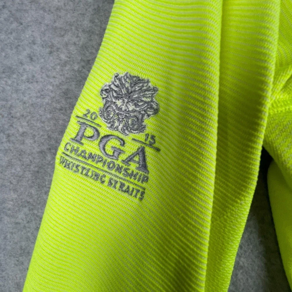 Nike‎ Shirt Women Medium Golf Tour Performance Quarter Zip 2015 PGA Championship